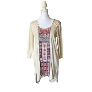 Johnny Was Izzy Embroidered Tunic, NWT